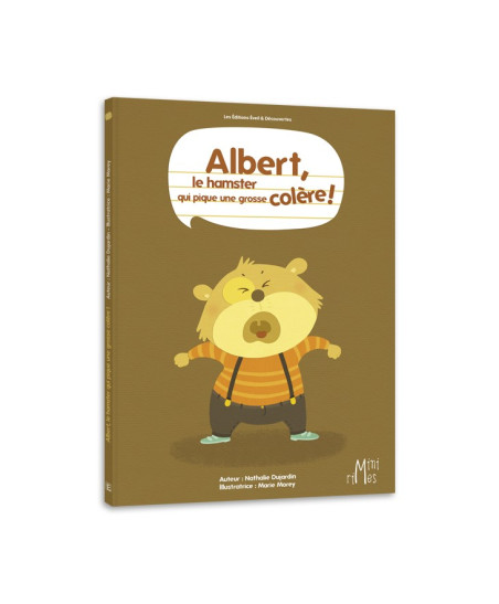Albert, le hamster qui pique une grosse colère !